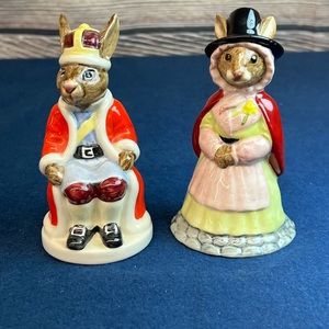 Lot of (2) Royal Doulton Bunnykins porcelain figurines.